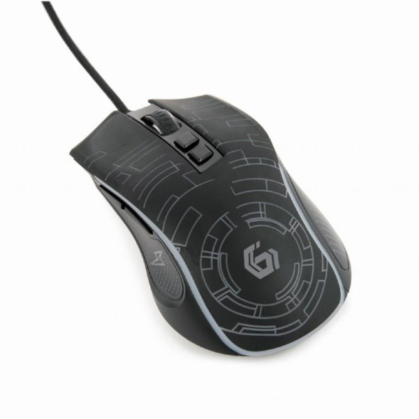 MOUSE USB OPTICAL GAMING/BLACK MUSG-RGB-01 GEMBIRD - Image 3