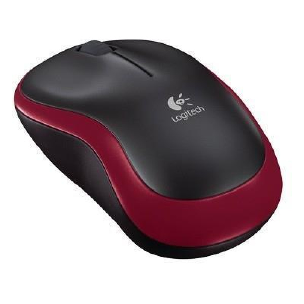 MOUSE USB OPTICAL CORDL. M185/RED 910-002240 LOGITECH