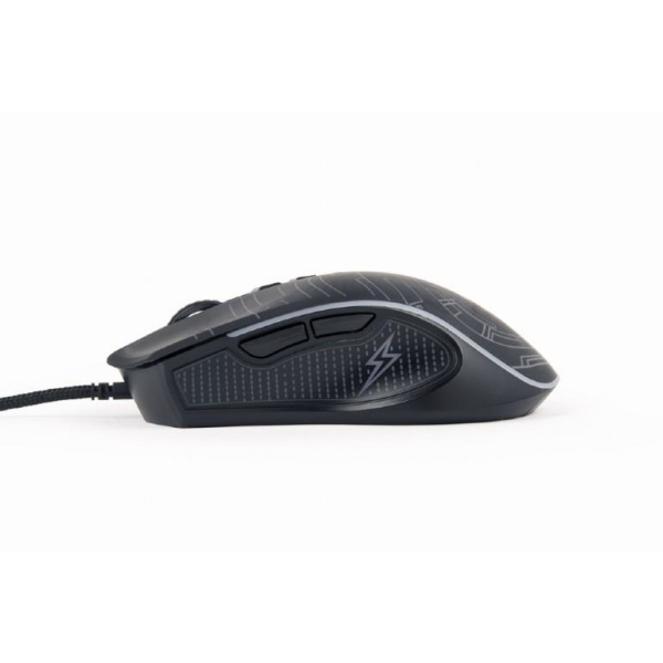 MOUSE USB OPTICAL GAMING/BLACK MUSG-RGB-01 GEMBIRD - Image 5