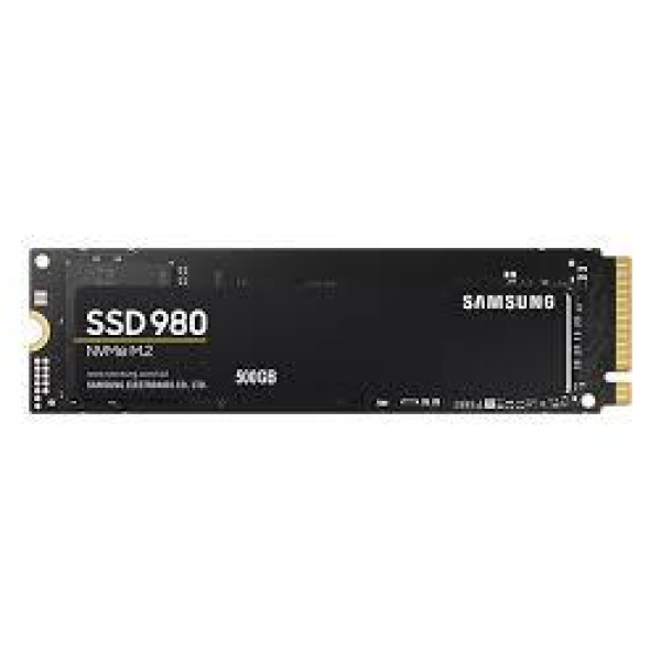 SSD SAMSUNG 980 500GB M.2 PCIE NVMe MLC Write speed 2600 MBytes/sec Read speed 3100 MBytes/sec 2.38mm TBW 300 TB MTBF 1500000 hours MZ-V8V500BW