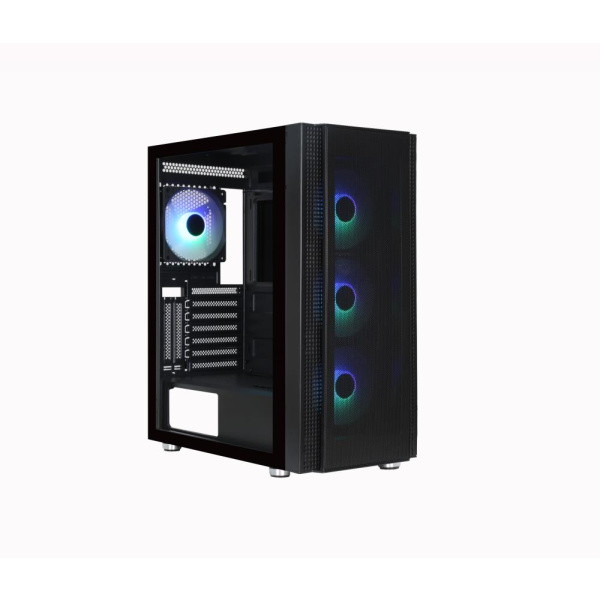 Case GOLDEN TIGER Raider SK-2 MidiTower Not included ATX Colour Black RAIDERSK2