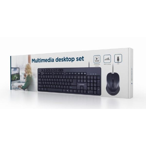 KEYBOARD +MOUSE USB ENG/KBS-UM-04 GEMBIRD - Image 3