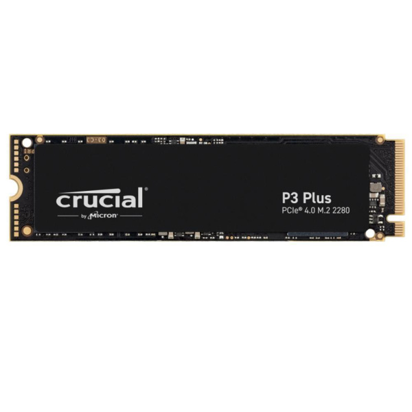 SSD CRUCIAL P3 Plus 500GB M.2 PCIE NVMe 3D NAND Write speed 1900 MBytes/sec Read speed 4700 MBytes/sec TBW 110 TB MTBF 1500000 hours CT500P3PSSD8 - Image 2