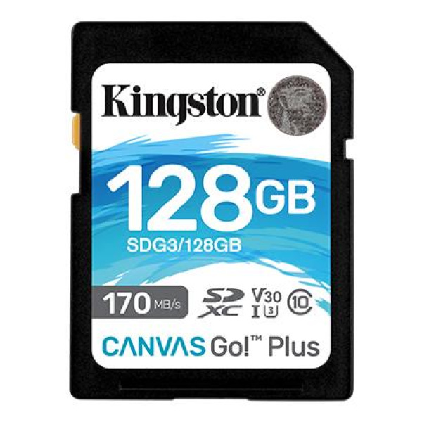 MEMORY SDXC 128GB UHS-I/SDG3/128GB KINGSTON