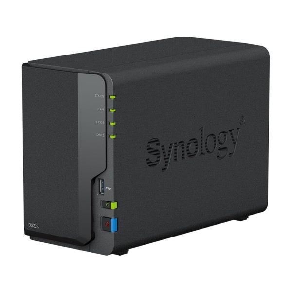 NAS STORAGE TOWER 2BAY/NO HDD USB3.2 DS223 SYNOLOGY - Image 6