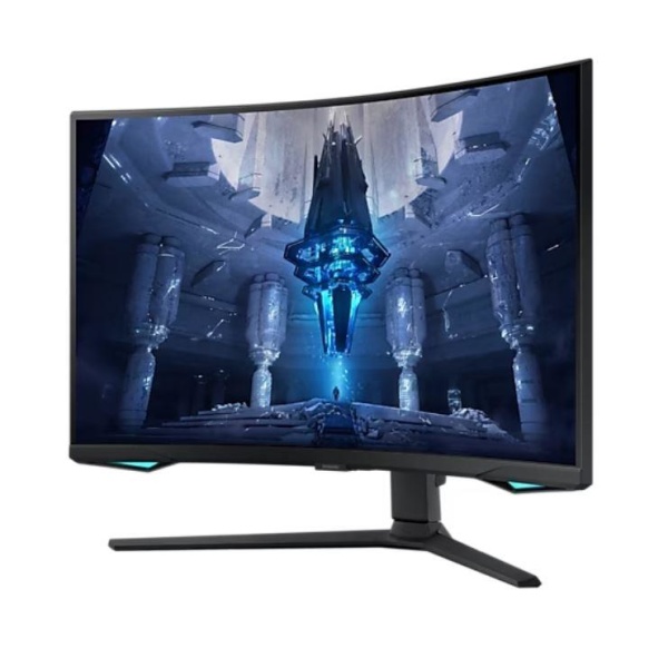 LCD Monitor SAMSUNG Odyssey Neo G7 32" Gaming/4K/Curved Panel VA 3840x2160 16:9 165Hz 1 ms Swivel Pivot Height adjustable Tilt Colour Black LS32BG750NPXEN - Image 3