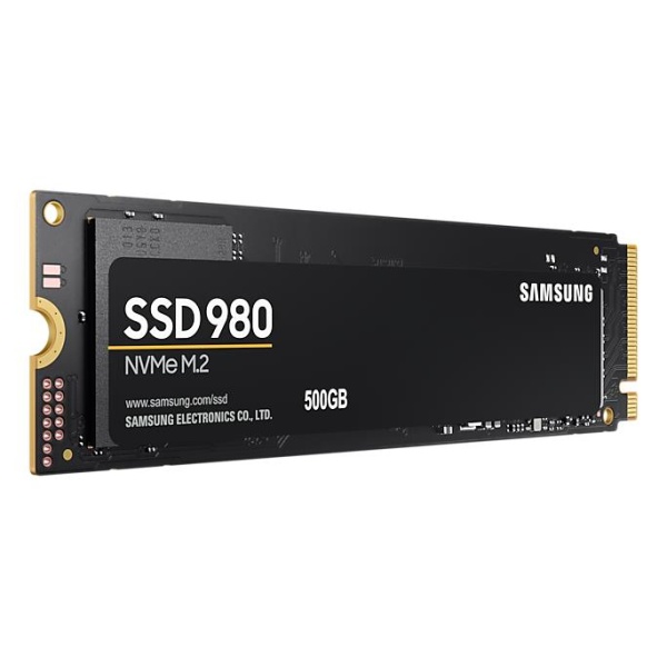 SSD SAMSUNG 980 500GB M.2 PCIE NVMe MLC Write speed 2600 MBytes/sec Read speed 3100 MBytes/sec 2.38mm TBW 300 TB MTBF 1500000 hours MZ-V8V500BW - Image 4