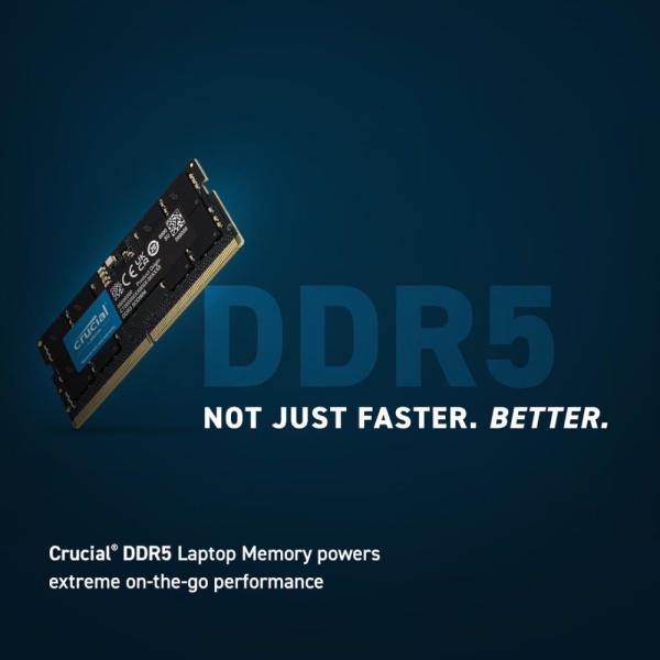 NB MEMORY 16GB DDR5-4800 SO/CT16G48C40S5 CRUCIAL - Image 2