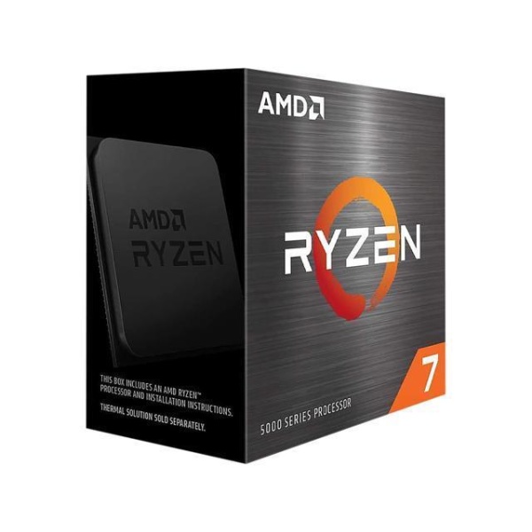 CPU AMD Desktop Ryzen 7 5700X Vermeer 3400 MHz Cores 8 32MB Socket SAM4 65 Watts BOX 100-100000926WOF