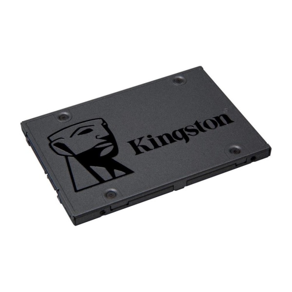 SSD KINGSTON 480GB SATA 3.0 TLC Write speed 450 MBytes/sec Read speed 500 MBytes/sec 2,5" TBW 160 TB MTBF 1000000 hours SA400S37/480G