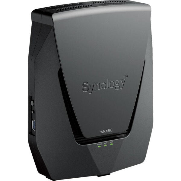 Wireless Router SYNOLOGY Wireless Router 3000 Mbps Mesh Wi-Fi 6 IEEE 802.11ax USB 3.2 1 WAN 2 WAN 3x10/100/1000M 1x2.5GbE WRX560 - Image 2