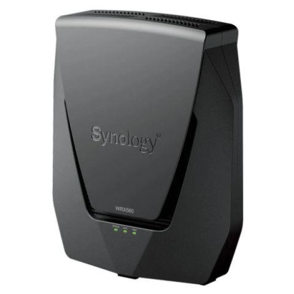 Wireless Router SYNOLOGY Wireless Router 3000 Mbps Mesh Wi-Fi 6 IEEE 802.11ax USB 3.2 1 WAN 2 WAN 3x10/100/1000M 1x2.5GbE WRX560