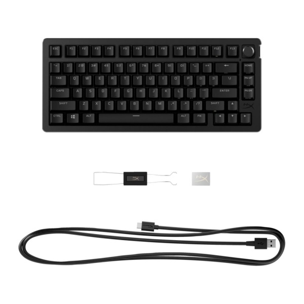 KEYBOARD ALLOY RISE 75 S BLACK/7G7A4AA#ABA HYPERX