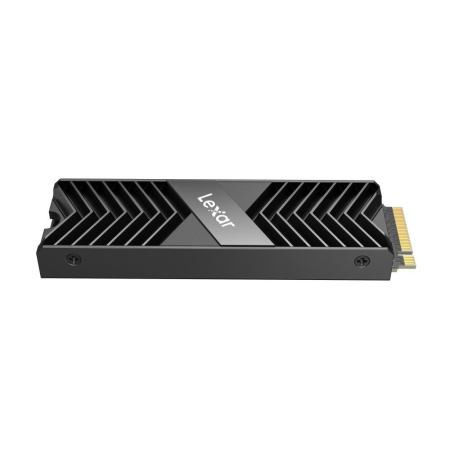 SSD LEXAR NM800PRO 2TB Heatsink M.2 PCIe Gen4 NVMe 3D TLC Write speed 6500 MBytes/sec Read speed 7500 MBytes/sec TBW 2000 TB MTBF 1500000 hours LNM800P002T-RN8NG - Image 3