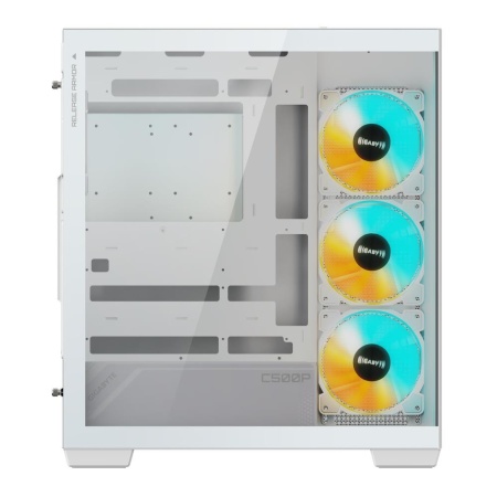 Case GIGABYTE MidiTower Case product features Transparent panel ATX MicroATX MiniITX Colour White GB-C500PIST - Image 3