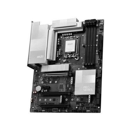 Mainboard MSI Intel Z890 LGA1851 ATX Memory DDR5 Memory slots 4 1xPCI-Express 4.0 1x 2xPCI-Express 4.0 4x	 1xPCI-Express 5.0 16x 4xM.2 1xHDMI 1xDisplayPort 4xUSB 2.0 3xUSB 3.2 1xUSB-C 1xUSB-C w/Thunderbolt 1xPS/2 1xRJ45 3xAudio port PROZ890-PWIFI - Image 4