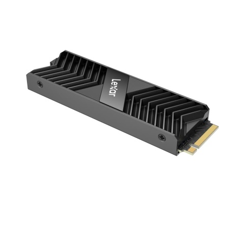 SSD LEXAR NM800PRO 2TB Heatsink M.2 PCIe Gen4 NVMe 3D TLC Write speed 6500 MBytes/sec Read speed 7500 MBytes/sec TBW 2000 TB MTBF 1500000 hours LNM800P002T-RN8NG - Image 2