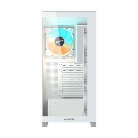 Case GIGABYTE MidiTower Case product features Transparent panel ATX MicroATX MiniITX Colour White GB-C500PIST - Image 2