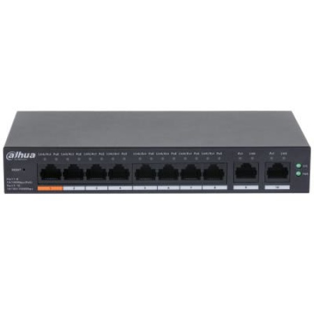 Switch DAHUA Type L2 Desktop/pedestal PoE ports 8 CS4010-8ET-60 - Image 2