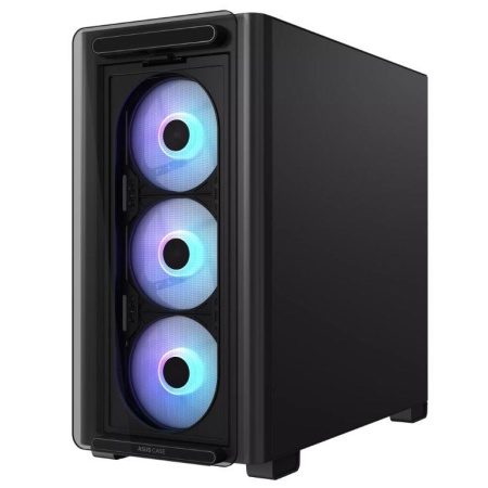 Case ASUS A23 PLUS MidiTower Case product features Transparent panel MicroATX MiniITX Colour Black A23PLUSTG/ARGBBLACK - Image 6