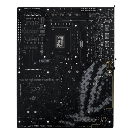 Mainboard ASUS Intel Z890 LGA1851 ATX Memory DDR5 Memory slots 4 1xPCI-Express 4.0 16x 1xPCI-Express 5.0 16x 5xM.2 1xHDMI 1xDisplayPort 1xAudio-In 1xAudio-Out 2xUSB 2.0 4xUSB 3.0 4xUSB 3.1 2xUSB-C 2xUSB-C w/Thunderbolt 1xOptical S/PDIF 1xRJ45 ROGSTRIXZ890-FGAMWIFI - Image 5