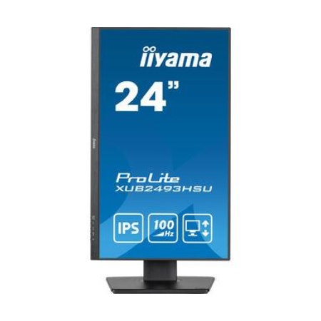 LCD Monitor IIYAMA 23.8" Business Panel IPS 1920x1080 16:9 100Hz Matte 1 ms Speakers Swivel Pivot Height adjustable Tilt XUB2493HSU-B6 - Image 2