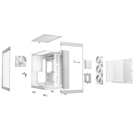 Case BE QUIET LIGHT BASE 600 LX Tower ATX MicroATX MiniITX Colour White BGW68 - Image 2