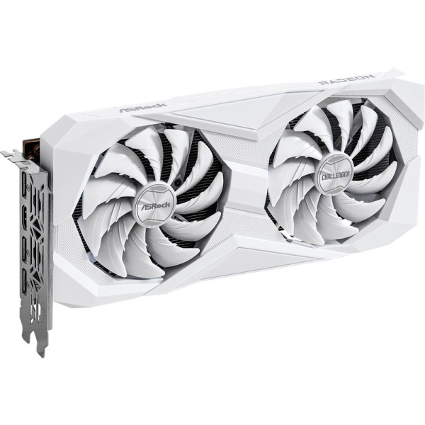 Graphics Card ASROCK AMD Radeon RX 6600 8 GB GDDR6 128 bit PCIE 4.0 8x GPU 1626 MHz Two and Half Slot Fansink 1xHDMI 3xDisplayPort RX6600CLW8G - Image 3