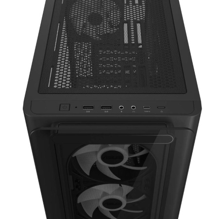Case ASUS A23 PLUS MidiTower Case product features Transparent panel MicroATX MiniITX Colour Black A23PLUSTG/ARGBBLACK - Image 5