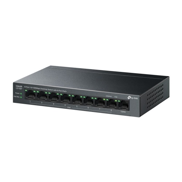 NET SWITCH 9PORT 10/100M 8POE+/LS109P TP-LINK - Image 3