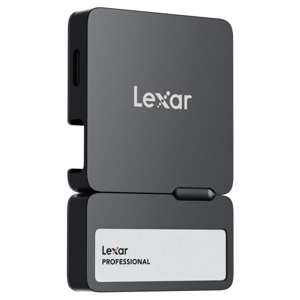 External SSD LEXAR Professional Go Portable 1TB USB 3.2 Write speed 1000 MBytes/sec Read speed 1050 MBytes/sec LSL400S001T-RNBNG - Image 2