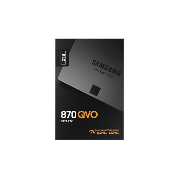 SSD SAMSUNG 870 QVO 2TB SATA 3.0 Write speed 530 MBytes/sec Read speed 560 MBytes/sec TBW 720 TB MTBF 1500000 hours MZ-77Q2T0BW - Image 8