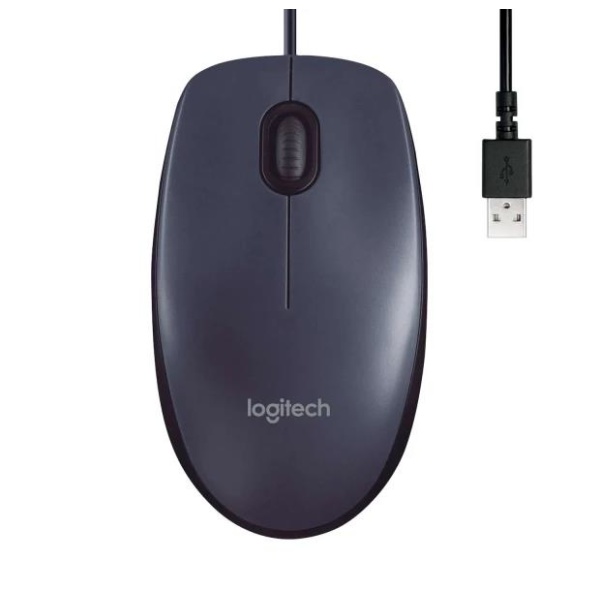 MOUSE USB OPTICAL B100/BLACK OEM 910-003357 LOGITECH - Image 2