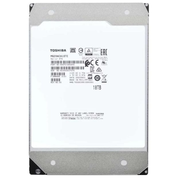 HDD TOSHIBA 18TB SATA 512 MB 7200 rpm 3,5" MG09ACA18TE - Image 4