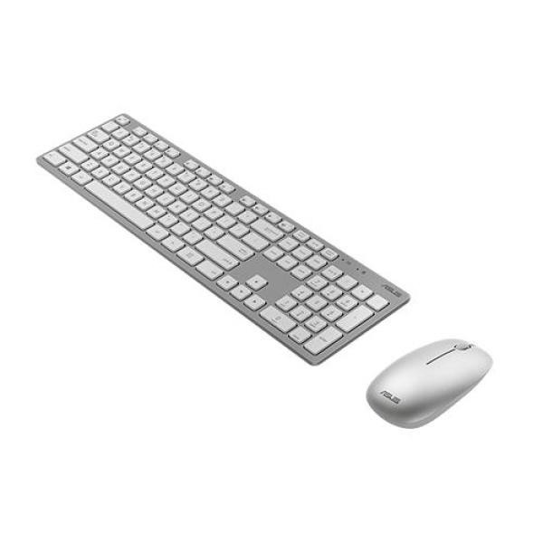 KEYBOARD +MOUSE WRL OPT. W5000/WHITE 90XB0430-BKM3A0 ASUS - Image 2