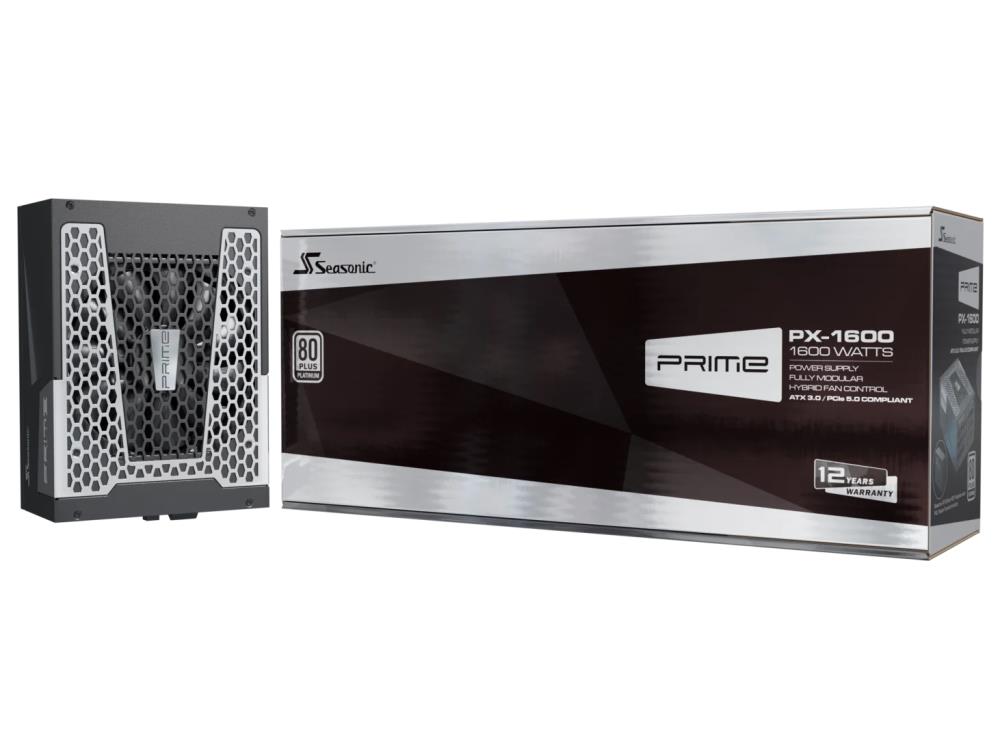 Power Supply SEASONIC PRIME PX ATX 3.0 1600 Watts Efficiency 80 PLUS PLATINIUM MTBF 100000 hours PRIME-PX-1600-ATX30 - Image 13