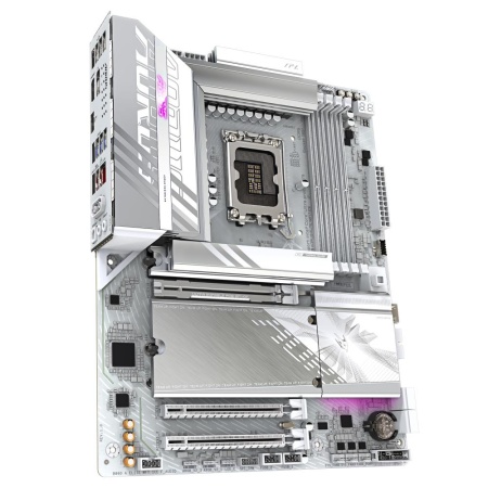 Mainboard GIGABYTE Intel B860 Express LGA1851 ATX Memory DDR5 Memory slots 4 3xPCI-Express 16x 2xM.2 1xHDMI 1xDisplayPort 1xAudio-In 1xAudio-Out 4xUSB 2.0 6xUSB 3.2 1xUSB-C 1xOptical S/PDIF 1xRJ45 B860AELITEWF7ICE1.0 - Image 4