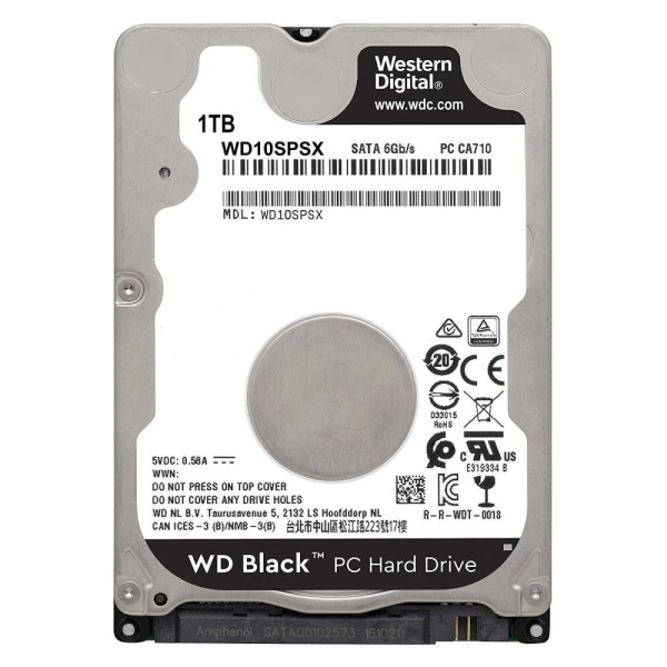 HDD WESTERN DIGITAL Black 1TB SATA SATA 3.0 64 MB 7200 rpm 2,5" WD10SPSX - Image 5