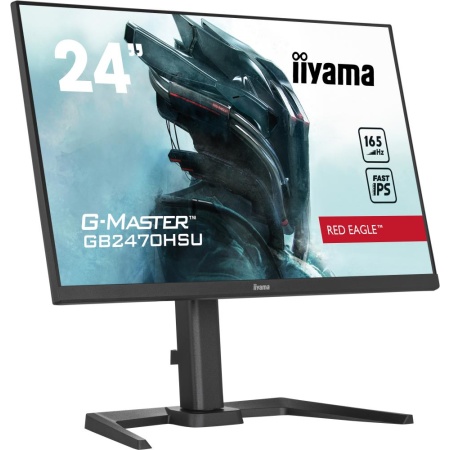 LCD Monitor IIYAMA GB2470HSU-B5 24" Panel IPS 1920x1080 16:9 165Hz Matte 0.8 ms Speakers Pivot Height adjustable Tilt Colour Black GB2470HSU-B5 - Image 3