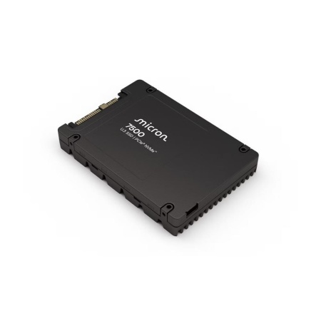 SSD MICRON SSD series 7500 MAX 800GB NVMe NAND flash technology 3D NAND Write speed 1400 MBytes/sec Read speed 6800 MBytes/sec Form Factor U.3 TBW 4380 TB MTBF 2000000 hours MTFDKCC800TGQ-1BK1DABYYR