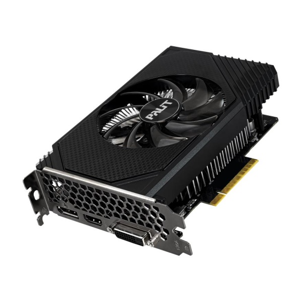 Graphics Card PALIT NVIDIA GeForce RTX 3050 8 GB GDDR6 128 bit PCIE 4.0 16x GPU 1552 MHz Dual Slot Fansink 1xDVI-D 1xHDMI 1xDisplayPort NE63050018P1-1070F - Image 2