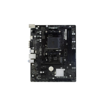Mainboard BIOSTAR AMD B550 SAM4 Micro-ATX Memory DDR4 Memory slots 2 2xPCI-Express 3.0 1x 1xPCI-Express 3.0 16x 1xPCI-Express 4.0 16x 1xM.2 1x15pin D-sub 1xHDMI 8xUSB 2.0 4xUSB 3.2 1xPS/2 1xRJ45 3xAudio port B550MHP - Image 2