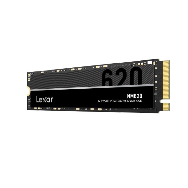 SSD LEXAR NM620 1TB M.2 PCIE NVMe Write speed 3000 MBytes/sec Read speed 3300 MBytes/sec MTBF 1500000 hours LNM620X001T-RNNNG - Image 2