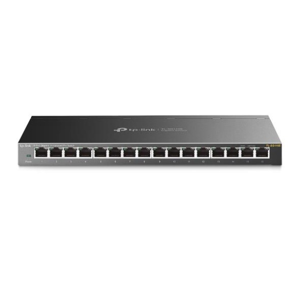 Switch TP-LINK Desktop/pedestal 16x10Base-T / 100Base-TX / 1000Base-T TL-SG116E
