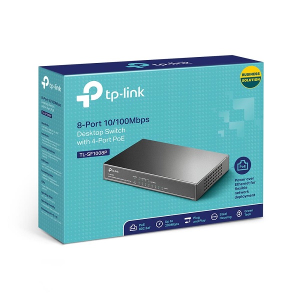 NET SWITCH 8PORT 10/100M POE/TL-SF1008P TP-LINK - Image 12