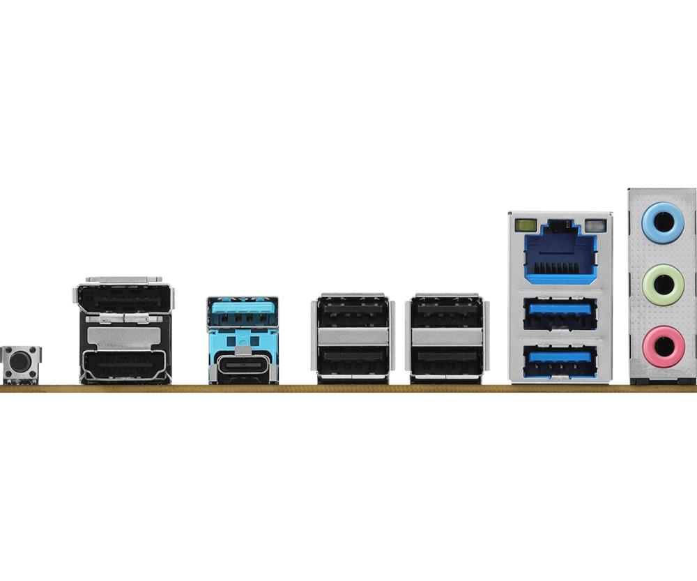 Mainboard ASROCK AMD B850 SAM5 Micro-ATX Memory DDR5 Memory slots 4 1xPCI-Express 4.0 4x 1xPCI-Express 5.0 16x 1xM.2 1xHDMI 1xDisplayPort 1xAudio-In 1xAudio-Out 1xMicrophone 4xUSB 2.0 3xUSB 3.2 1xUSB-C 1xRJ45 B850MPRO-A - Image 6