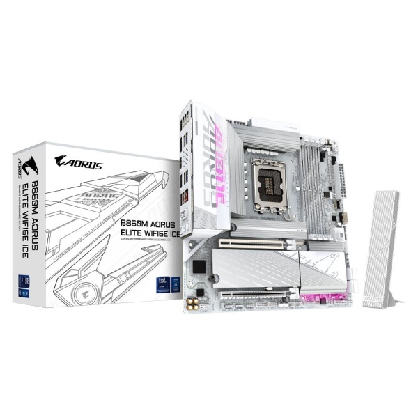 MB B860 S1851 MATX/B860M A ELT WF6E ICE GIGABYTE