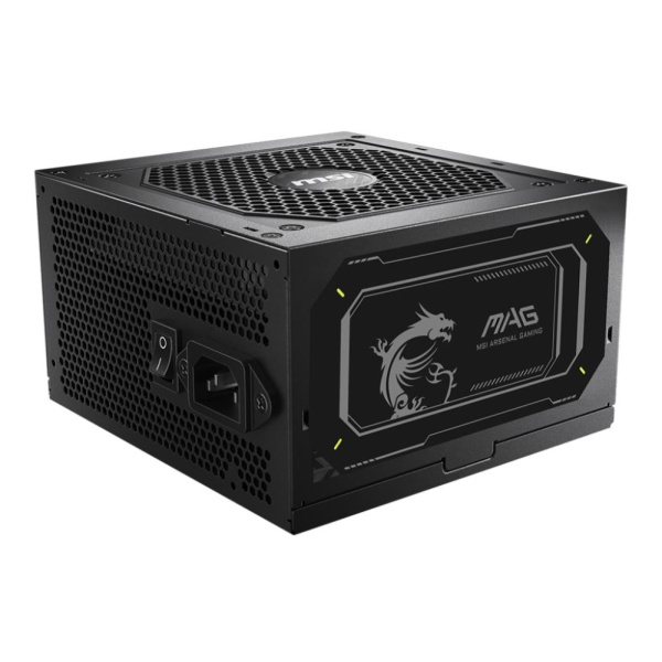 Power Supply MSI MAG A850GL PCIE5 II 850 Watts Efficiency 80 PLUS GOLD PFC Active MAGA850GLPCIE5II