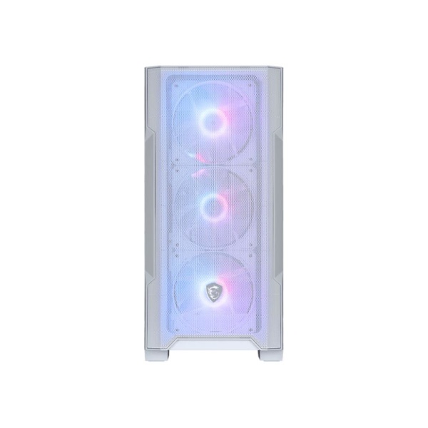 Case MSI MAG FORGE M100R / WHITE Micro Not included MicroATX MiniITX Colour White MAGFORGEM100RWHITE - Image 2