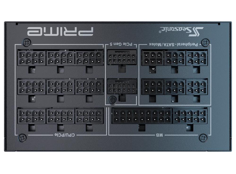 Power Supply SEASONIC PRIME PX ATX 3.0 1600 Watts Efficiency 80 PLUS PLATINIUM MTBF 100000 hours PRIME-PX-1600-ATX30 - Image 15